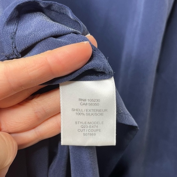 Equipment Femme Silk Shift Shirt Dress - Picture 5 of 6